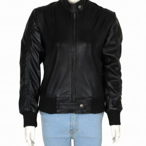 Collect Elena Gilbert Ladies Casual Slim Fit Leather Biker Jacket