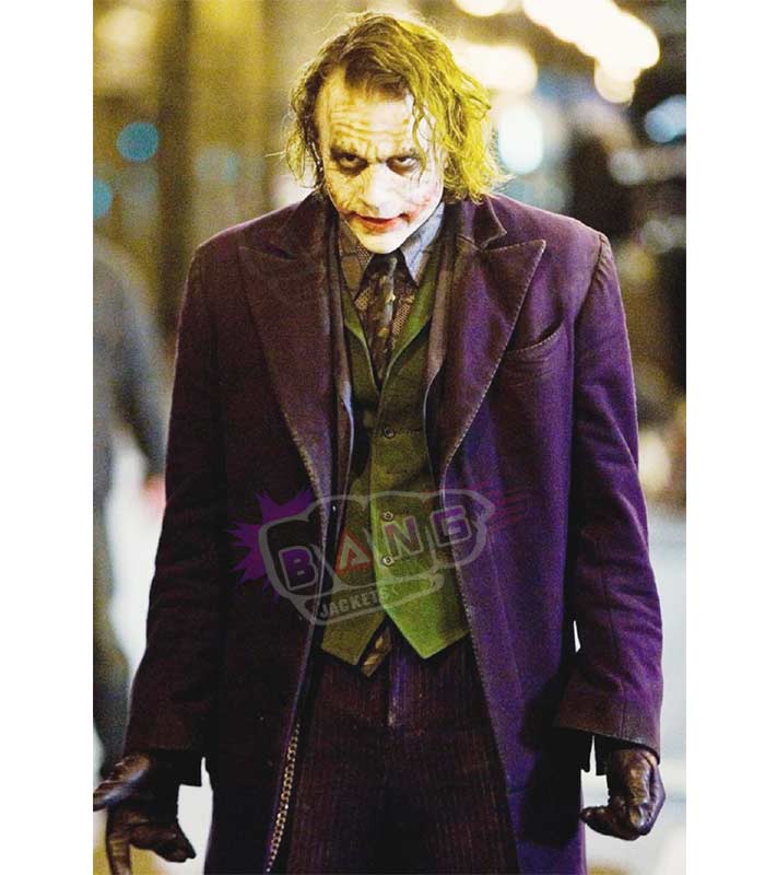 Collect Heath Ledger The Dark Knight Joker Costume Coat