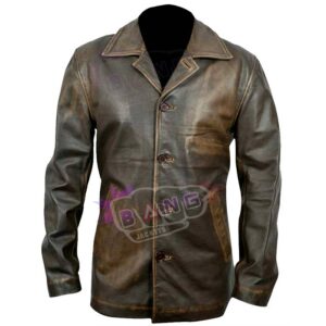 Discount on Dean Winchester Supernatural Real Brown Distressed Leather Mens Winter Coat