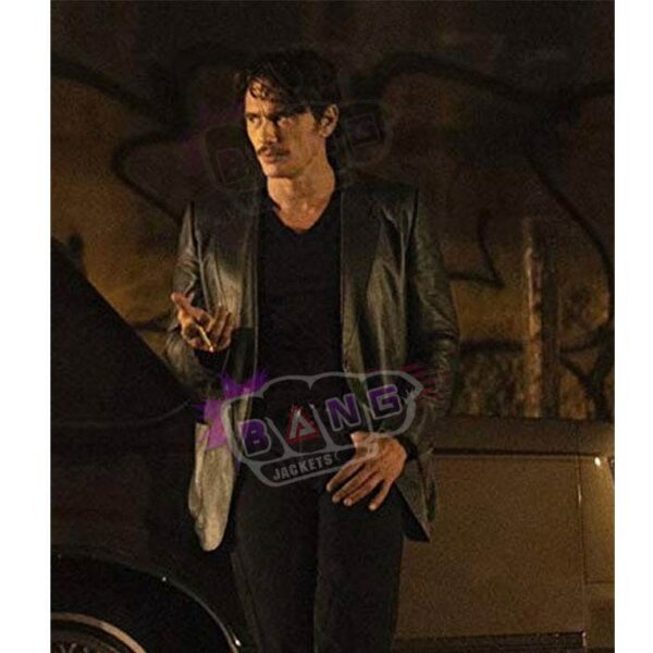 Get The Deuce Tv Series James Franco Mens Real Black Sheepskin Leather Blazer